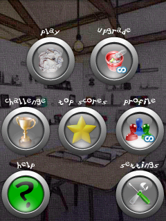 Toss It (Android) screenshot: Main menu