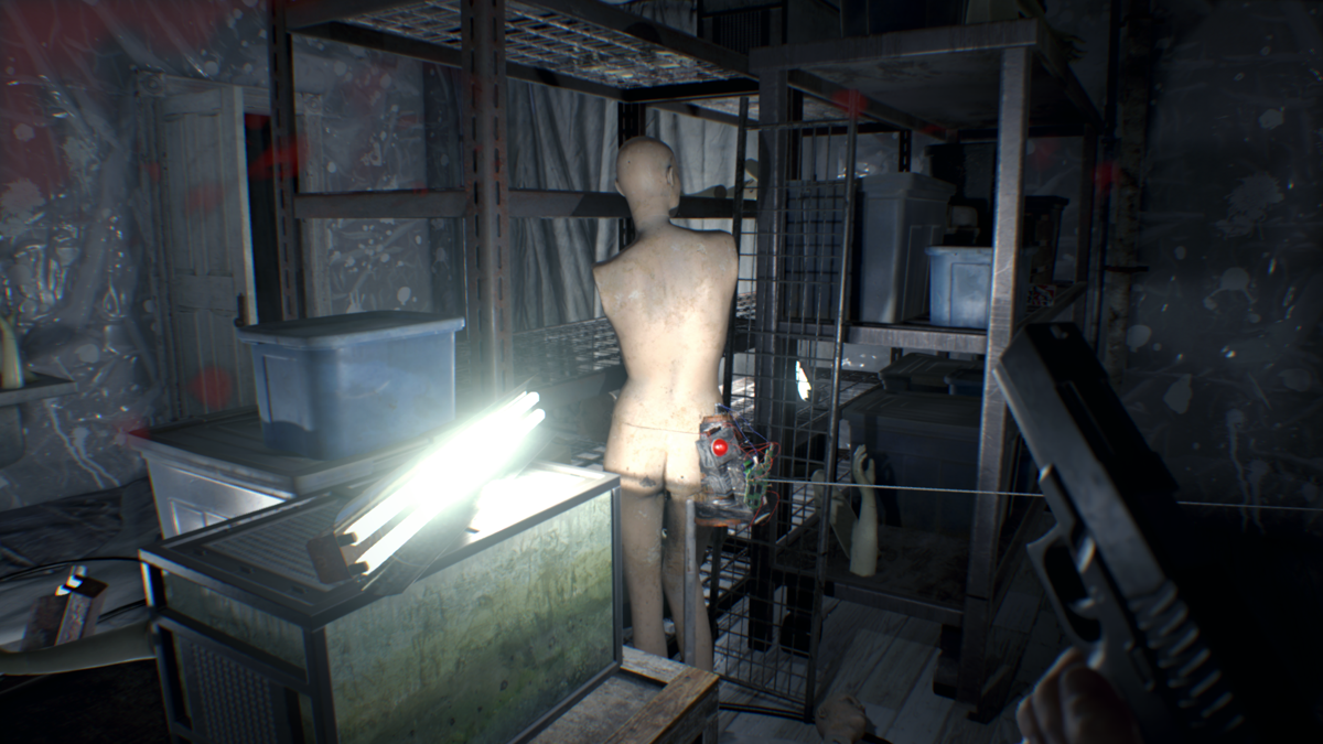 Resident Evil 7: Biohazard (Windows) screenshot: This place is trapped