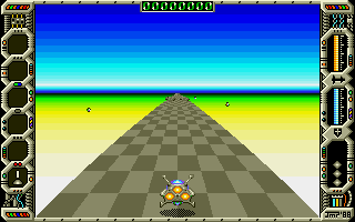 Eliminator (Amiga) screenshot: Starting a new game.