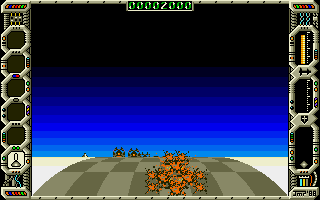 Eliminator (Amiga) screenshot: Destroyed.