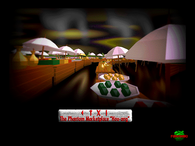 Eastern Mind: The Lost Souls of Tong Nou (Windows 3.x) screenshot: The Phantom Marketplace (Hou-ang)