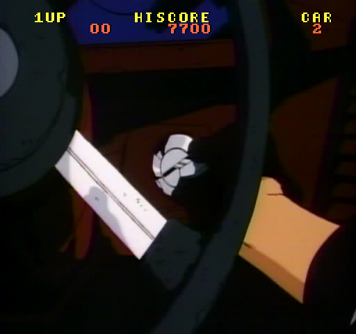 Road Blaster (Arcade) screenshot: Game start