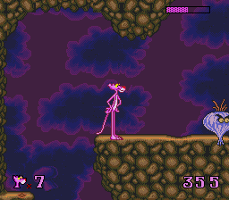 Pink Goes to Hollywood (Genesis) screenshot: This onions looks very angry.