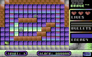 Brave (Commodore 64) screenshot: Startup