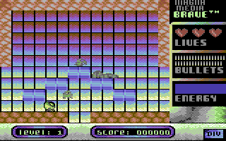 Brave (Commodore 64) screenshot: Ground hole