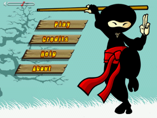 Pool Ninja (Android) screenshot: Main menu