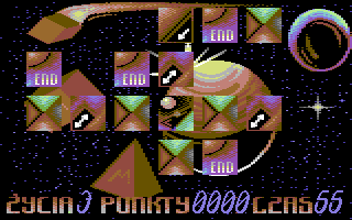 Nocturno (Commodore 64) screenshot: Level 33