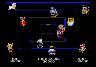 Panic! (SEGA CD) screenshot: I'm still waiting for Pac-Man to come.