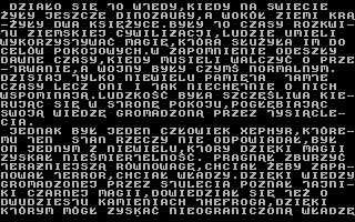 Triss (Commodore 64) screenshot: Story