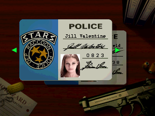 Resident Evil: Director's Cut (PlayStation) screenshot: I always end up playing the girl for some reason.
