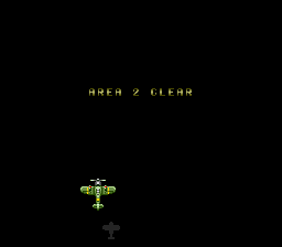 Twin Hawk (TurboGrafx CD) screenshot: Stage complete!..