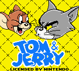 Tom & Jerry (Game Boy Color) screenshot: Title screen