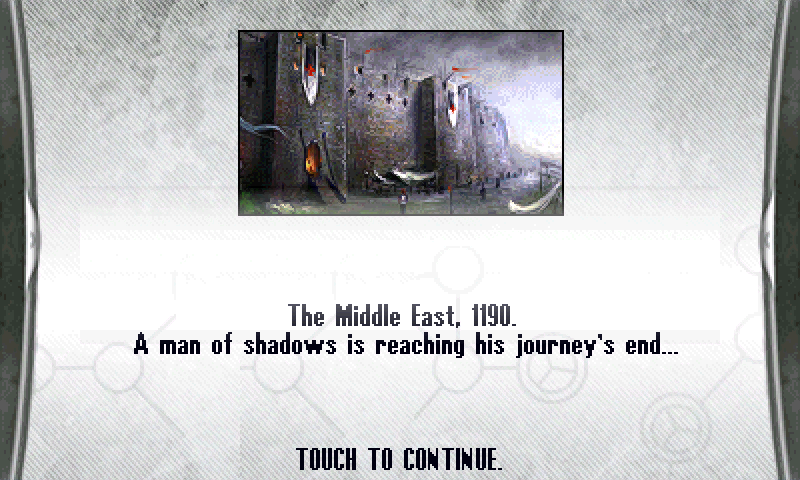 Assassin's Creed: Altaïr's Chronicles (Windows Mobile) screenshot: Background story