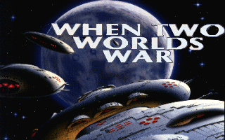 When Two Worlds War (Amiga) screenshot: Title screen. (256 Color - AGA Version)