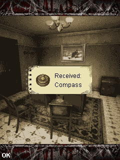 Silent Hill: Orphan (J2ME) screenshot: Found a compass