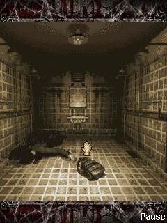 Silent Hill: Orphan (J2ME) screenshot: Finding the corpse of Ben