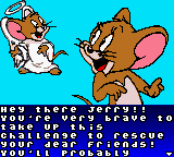 Tom and Jerry in Mouse Attacks! (Game Boy Color) screenshot: Angel Jerry. She is always lovely and helpful!