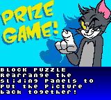 Tom and Jerry in Mouse Attacks! (Game Boy Color) screenshot: Jerry: just smile Tom. My brain is big enough for this game. Just wait and see!