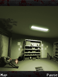 Silent Hill Mobile 2 (J2ME) screenshot: Found a corpse