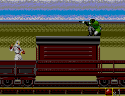 Shadow Dancer (SEGA Master System) screenshot: Level 2