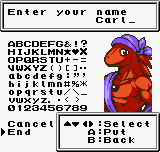Biomotor Unitron (Neo Geo Pocket Color) screenshot: I'll pick the lizardman