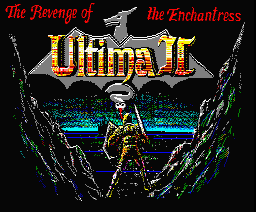 Ultima II: The Revenge of the Enchantress... (MSX) screenshot: Title Screen
