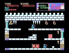 The Castle (SG-1000) screenshot: Room 2