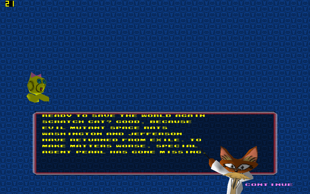Rat Attack! (Windows) screenshot: Instructions