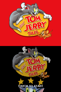 Tom and Jerry Tales (Nintendo DS) screenshot: Title screen
