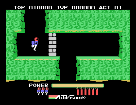 H.E.R.O. (SG-1000) screenshot: Game start