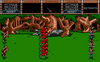 The Ancient Art of War (Atari ST) screenshot: My archers wont stand a chance