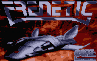 Frenetic (Atari ST) screenshot: Title screen