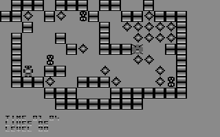 Deadly Crystals (Commodore 64) screenshot: Level 30