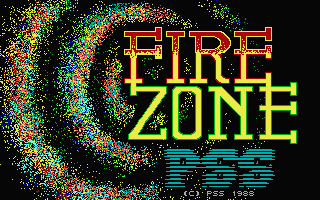 Firezone (Atari ST) screenshot: Title screen