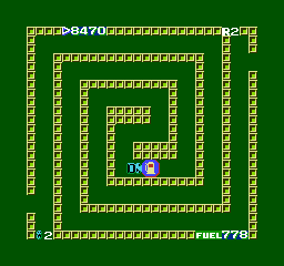 Route-16: Turbo (NES) screenshot: Collect this item to replenish some fuel