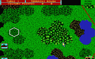 Firezone (Atari ST) screenshot: Scan mode