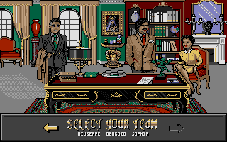 Crime Does Not Pay (Atari ST) screenshot: Italian Mafia