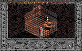 The Immortal (Atari ST) screenshot: The entrance room, there is no turning back now