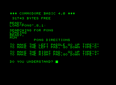 Pong (1980) - MobyGames