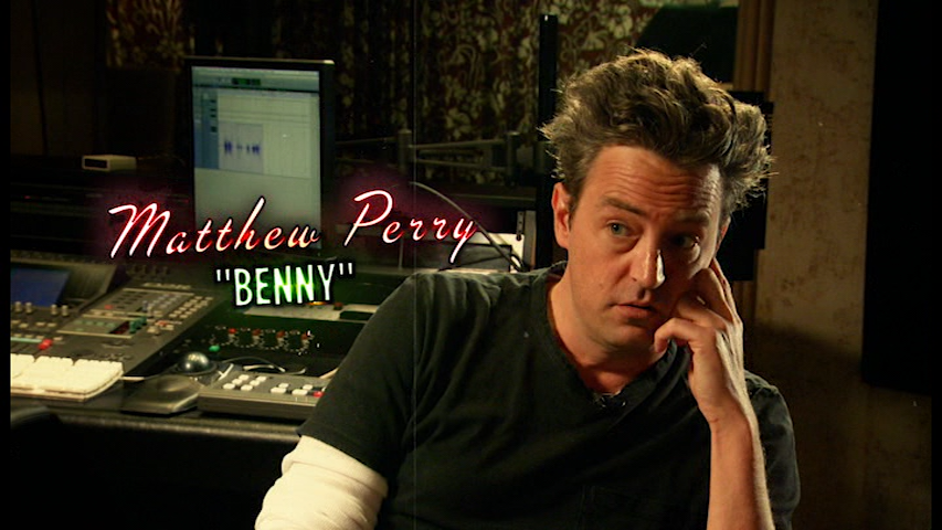 Fallout: New Vegas (Collector's Edition) (Windows) screenshot: There's also a chapter dedicated to the famous actors who lent their voices to the game. Here is Fallout 3 superfan Matthew Perry.