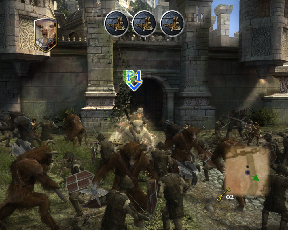 Screenshot of The Chronicles of Narnia: Prince Caspian (Windows, 2008) -  MobyGames