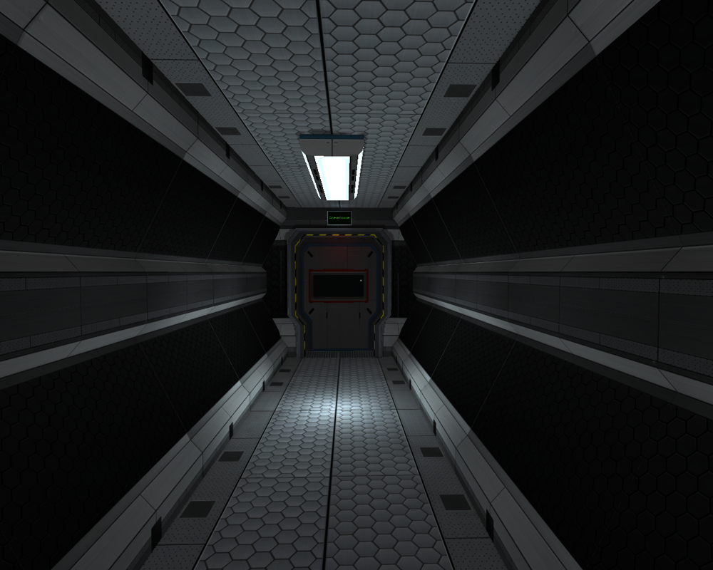 Verde Station (Windows) screenshot: A hallway.