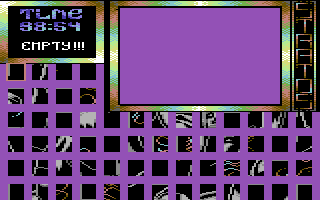 Puzzlacki (Commodore 64) screenshot: Game screen