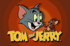 Tom and Jerry in Infurnal Escape (Game Boy Advance) screenshot: Title screen (1)