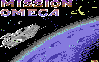 Mission Omega (Commodore 64) screenshot: Loading screen