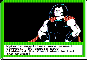 ZorkQuest: Assault on Egreth Castle (Apple II) screenshot: Too late now!
