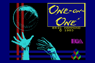 One-on-One (ZX Spectrum) screenshot: Loading screen