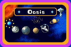 Blender Bros. (Game Boy Advance) screenshot: Select the next planet