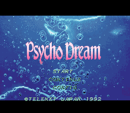 Psycho Dream (1992) - MobyGames