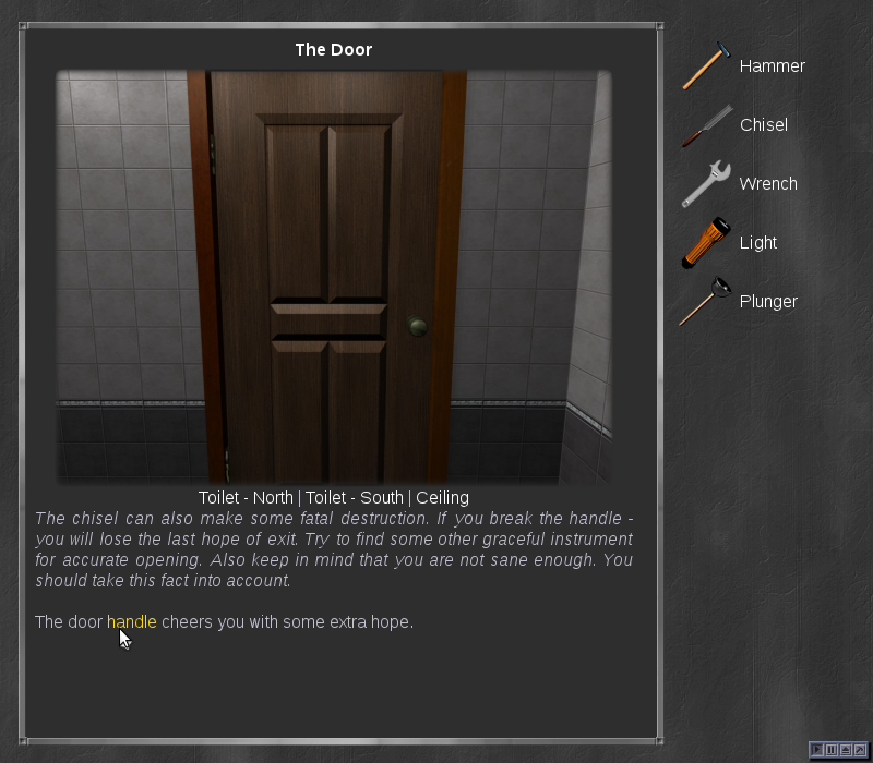 Escape the Toilet: A Triple Flush (Linux) screenshot: Escape The Toilet: Classic